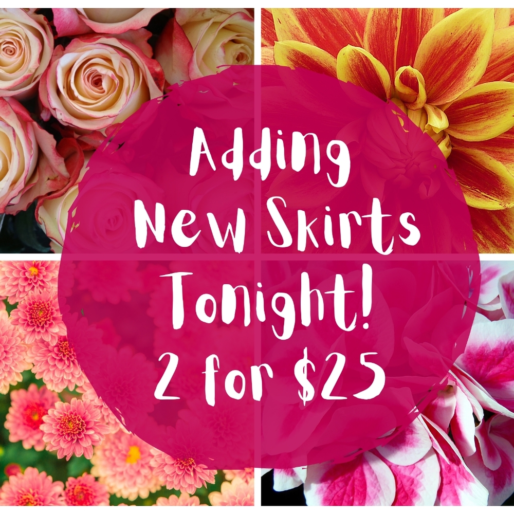 Skirts 2 for $25 Lularoe